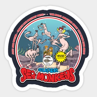 Super Sea Monkeys Sticker